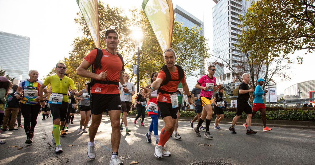 Unsere Pacemaker ein wunderbarer Job Mainova Frankfurt Marathon